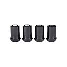 McGard slotmoeren set chroom (closed end)  M12x1.5mm (Conisch)