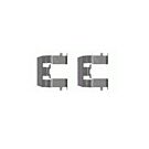 OEM Honda remblok geleiders voorzijde (Civic/Integra/Prelude) | 45237-SM5-A01-X2