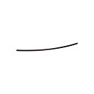 OEM Honda Front windshield seal upper side (Honda Civic 92-95 2/3/4 drs) | 73151-SR3-013 | A4H-TECH / ALL4HONDA.COM