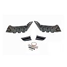 H-Gear Pro-Line ABS bumperlip mugen stijl achterzijde (Honda Civic 17-21 Type R Turbo FK8)