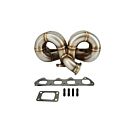 Bull Boost Performance Ram horn T3 turbo fächerkrümmer (Honda D-serie motor) | BB-01-720053573619 | A4H-TECH / ALL4HONDA.COM
