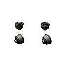 Hardrace Draagarm rubbers voorzijde onder (Honda Accord 98-02 4drs) | HR-6341 | A4H-TECH / ALL4HONDA.COM