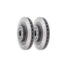 DBA 4000 Series XD remschijven voorzijde (Honda Civic 2015+ Type R turbo FK2/FK8/FL5) | DBA-DBA43700XD | A4H-TECH