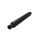 Simons muffler 200mm round 5'' steel (universal) | U442700 | A4H-TECH.COM