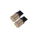 Dorman T20 WY21W lamp SMD LED oranje (universeel) | DM-7440A-SMD | A4H-TECH / ALL4HONDA.COM