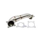 H-Gear Pro-Line Stainless steel catalyst replacement/down pipe 76MM (Honda Civic 17-21 2.0 Type R FK8) | HG-06HO001 | A4H-TECH / ALL4HONDA.COM