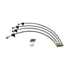 HEL 4 piece set stainless steel brake lines (Honda Prelude 97-01) | Hel-247584-X | A4H-TECH / ALL4HONDA.COM