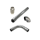 H-Gear DIY turbo downpipe kit 3'' (universal) | HG-DIY-DP-3 | A4H-TECH.COM