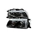 Sonar Angel Eyes head lights black (Honda Civic/CRX 88-89) | HL-C88-JM | A4H-TECH / ALL4HONDA.COM