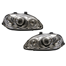 Angel Eyes Koplampen Chrome (Civic 96-98) | HL-CV96-C
