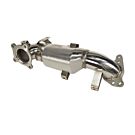 Invidia high flow 200 CELL catalytic converter/down pipe 76MM (Civic 2017+ Type R FK8) | CHD-1701C  | A4H-TECH.COM