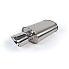 K-Tuned RVS einddemper 3.0" short (Universeel) | KTD-MFS-30S | A4H-TECH.COM