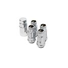 Muteki SR 48 Sicherungsmuttern silber (open end) M12x1.5 (konisch) | MU-32902SS | A4H-TECH / ALL4HONDA.COM