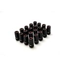 Muteki HR50 wheel nuts black/colored edge (open end) M14x1.5 (conical)
