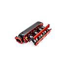 PracWorks Carbon Inlaatspruitstuk 20° Plenum (Honda K20/K24 motoren) | PW-HK-N-20 | A4H-TECH / ALL4HONDA.COM