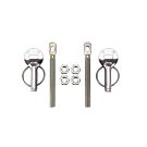 QSP Hoodpins stainless steel (universal) | QSP-QB.HOOD_SS | A4H-TECH.COM