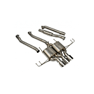 Invidia Q300-TI exhaust system 76mm Incl. front pipe with TUV (CIVIC 2017+ TYPE R FK8) | HDCB17010Q | A4H-TECH.COM