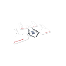 Rally Armor Mud Flaps white/red logo (Honda Civic 17-21 2.0 Type R Turbo FK8) | RA-MF47-UR-WH/RD | A4H-TECH / ALL4HONDA.COM