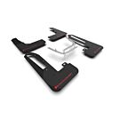 Rally Armor Spatlappen zwart/rood logo (Honda Civic 2022+ 2.0 Type R FL5) | RA-MF97-UR-BLK-RD | A4H-TECH / ALL4HONDA.COM
