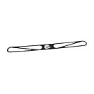 SpeedFactory Achterbumper diffuser zwart 1 delig ontwerp (universeel) | SF-07-002 | A4H-TECH