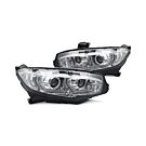 Sonar LED Headlights chrome incl. dynamic DRL (Honda Civic 17-21 1.0/1.5/2.0 2/4/5 drs) | SR-HL-CV17-DRL-C | A4H-TECH