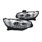 Sonar LED Koplampen chrome incl dynamic DRL SEQ (Honda Civic 17-21 1.0/1.5/2.0 2/4/5 drs) | SR-HL-CV17-DRLSEQ-C | A4H-TECH
