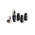 Muteki SR 48 zwart slotmoeren (open end) M12x1.5 (conisch)