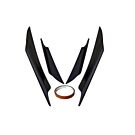 Simoni Racing voorbumper canards/splitters 4 stuks (universeel) | SR-AC4 | A4H-TECH / ALL4HONDA.COM