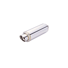 SRS G50-26 RVS Einddemper (universeel)  | SRS-G50-26 | A4H-TECH / ALL4HONDA.COM 