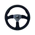 Vigor Spa (350mm) lenkrad suède 50mm tief gefärbt stitch (universal)  | VG-79703 | A4H-TECH / ALL4HONDA.COM


