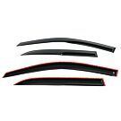 H-Gear door window visors mugen style 4-piece (Accord 08-14 4drs) | HG-DWV-TSX4D | A4H-TECH.COM
