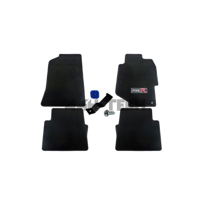 OEM Honda Type R vloermatten set (Accord 98-02 4drs Type R RHD) | 08P15-S1A-611F | A4H-TECH / ALL4HONDA.COM | 08P15-S1A-511F main product photo