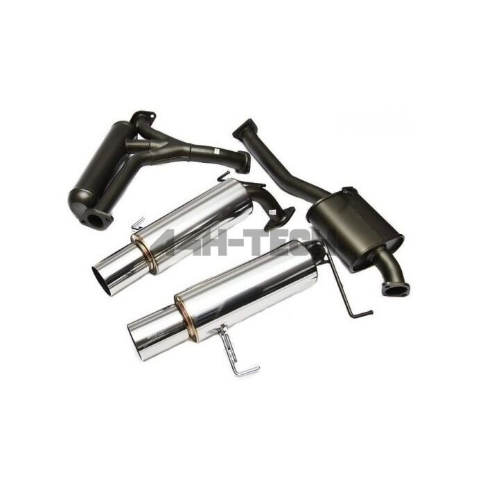 HKS Hi-Power 409 twin exit Uitlaatsysteem (S2000 99-09) | 32003-AH007 | A4H-TECH / ALL4HONDA.COM main product photo