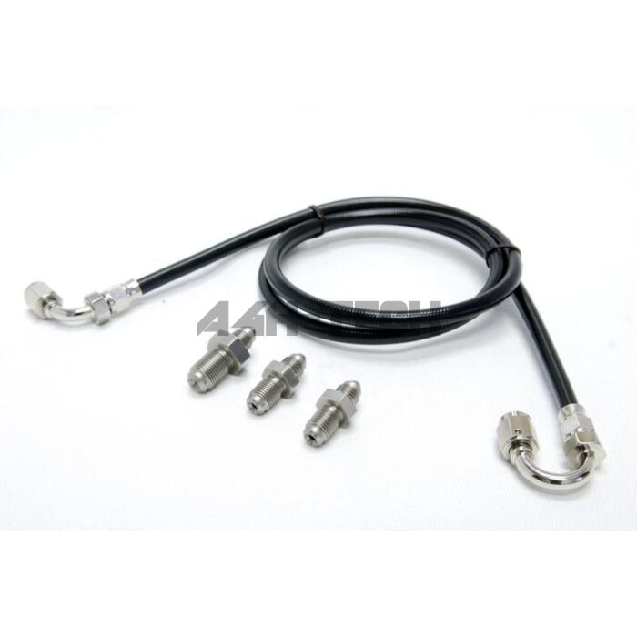 K-Tuned stainless steel clutch line cylinder-cylinder (Civic/Del sol/Integra 92-06) main product photo