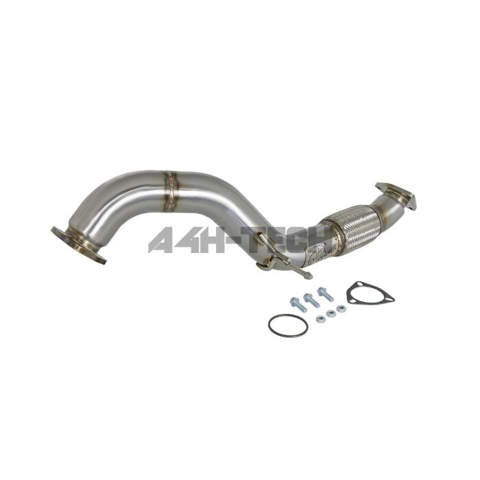 AFE Power / Takeda front pipe stainless steel 3'' (Civic 2017+ 2.0 Type R Turbo FK8) main product photo