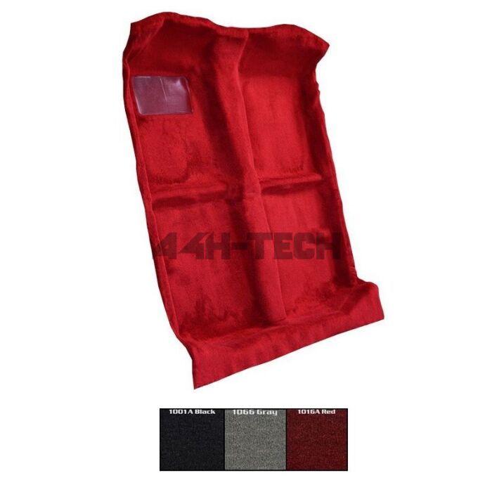 ACC Floor carpet complete Essex "standard backing" red (Honda Civic 96-00 3drs) | ACC-11000-180-1016A-R | A4H-TECH / ALL4HONDA.COM | ACC-11001-180-1016A-R main product photo