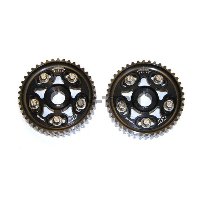 AEM Tru-Time Nokkenas Poelies (H/F-serie motoren) | AEM-23-801BK | AEM-23-801BK(X2) | A4H-TECH main product photo