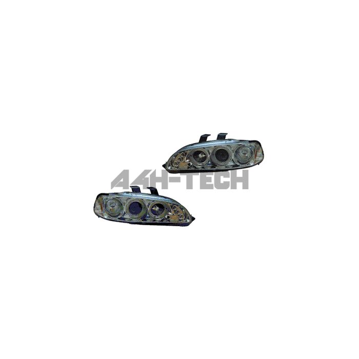 Angel Eyes Koplampen Chrome (Civic 92-95 4drs) | AUS-DL HOK22 | AUS-DL-HOK22 | A4H-TECH main product photo