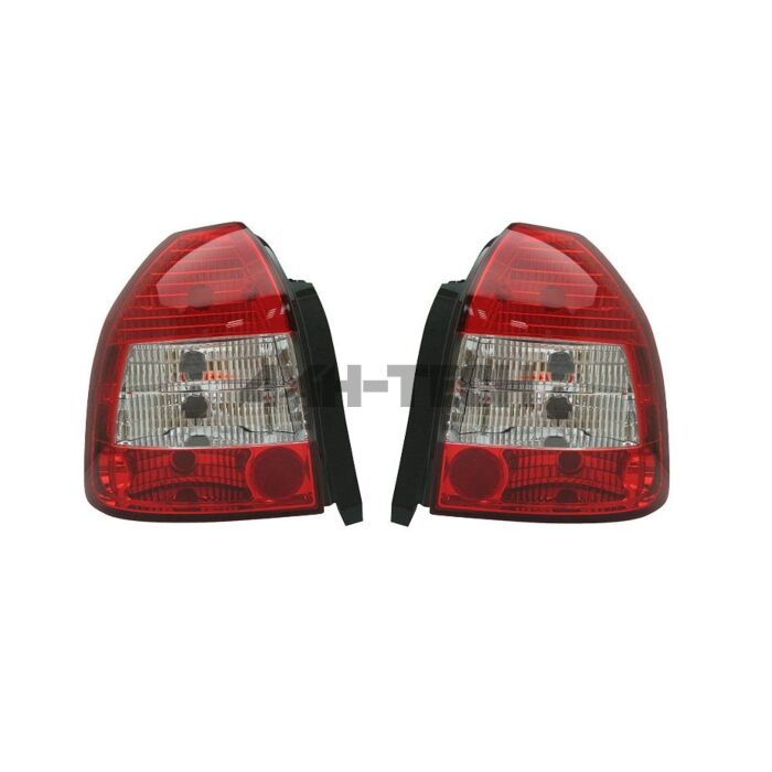 Achterlichten Rood/Helder Wit (Civic 96-00 3drs) | TL-CV963D-RC | AUS-DL-HOR36 | A4H-TECH main product photo