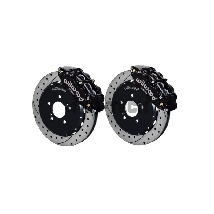 Wilwood Forged Superlite-6R 325mm 6-pot Big Brake Kit black (S2000 99-09) main product photo