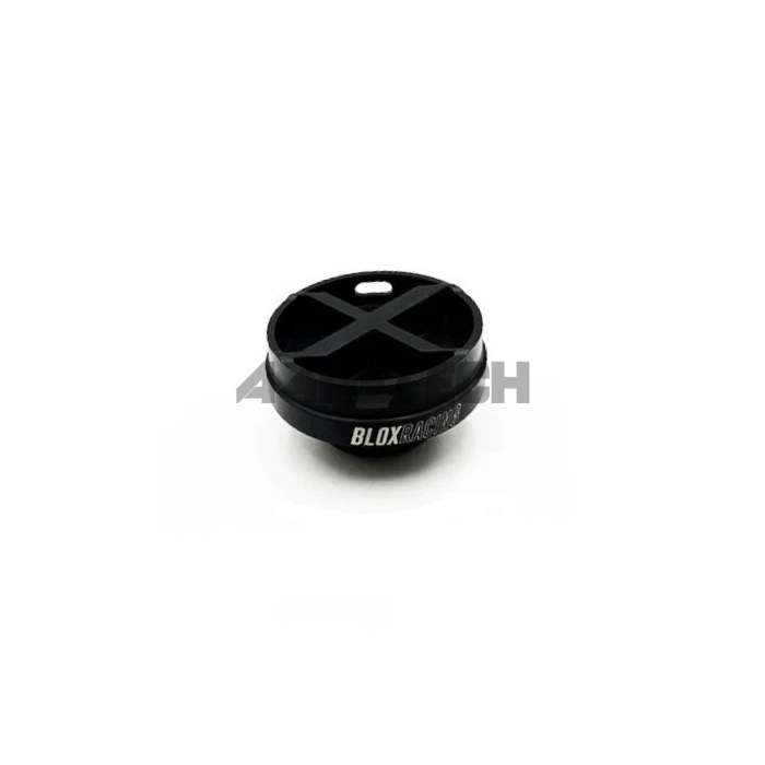 Blox Racing Extreme Aluminium Oil Cap Black (universal) | BXAC-00502-BK | A4H-TECH / ALL4HONDA.COM main product photo