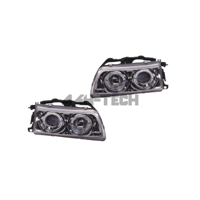 Sonar Angel Eyes headlights Chrome (Honda Civic/CRX 90-91) main product photo
