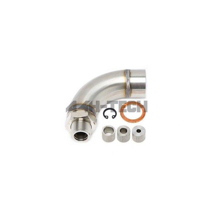 H-Gear Pro-Line Adjustable Lambda spacer 90 degrees (Cellfix) M18x1.5 (universal) | HG-07LA007 | A4H-TECH / ALL4HONDA.COM main product photo