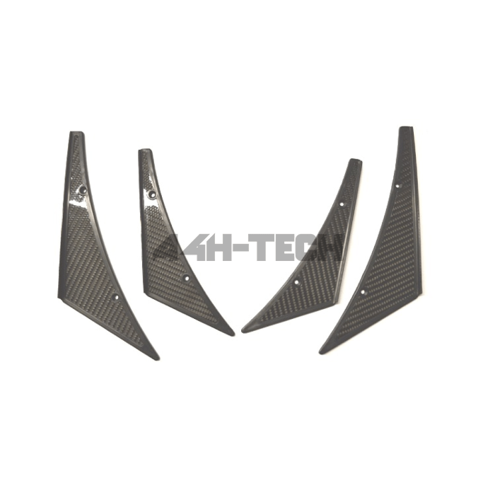 H-Gear Tuner-Line front bumper canards/splitters (universal) main product photo