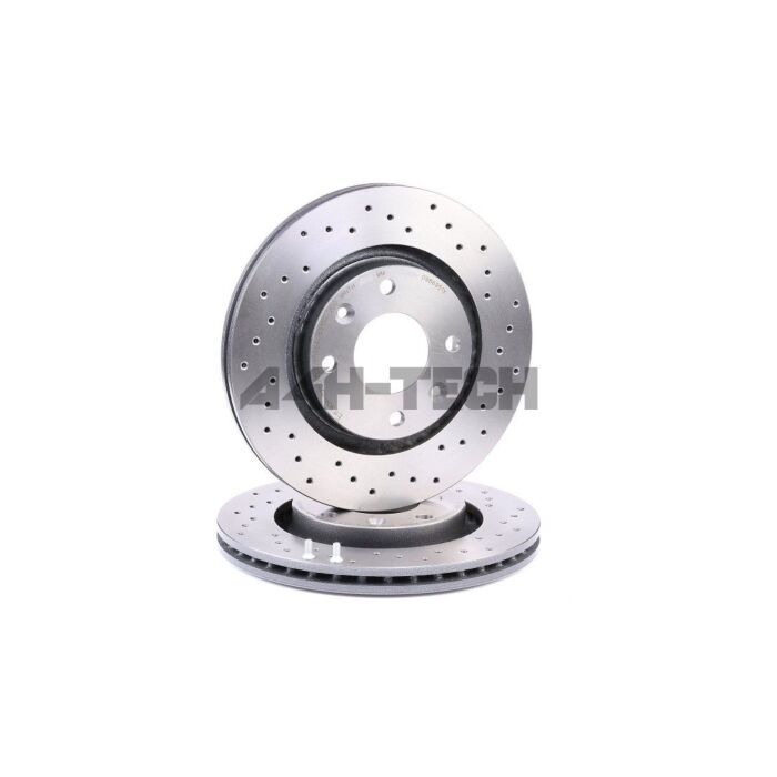 EBC drilled sport brake discs front (Honda Civic 15+ 2.0 Type R Turbo FK2/FK8/FL5) main product photo