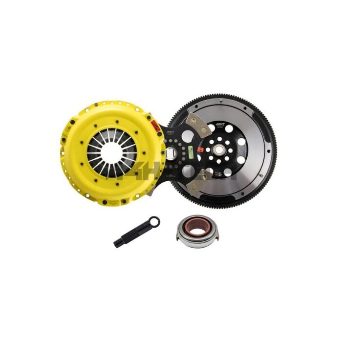 ACT Heavy Duty 4-puck rigid ceramic Disc clutch kit + flywheel (Honda Civic 2015+ Type R Turbo FK2/FK8/FL5) | ACT-HC12-HDR4 | A4H-TECH main product photo