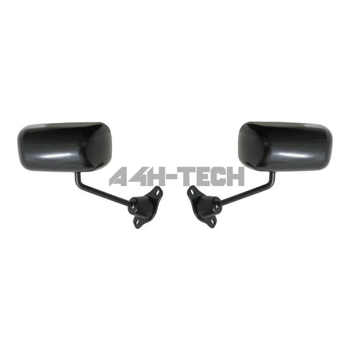 H-Gear F1 style black ABS plastic mirrors (Honda Civic 01-06 2drs) | HG-AC-KT31/KT-1108 | A4H-TECH / ALL4HONDA.COM main product photo
