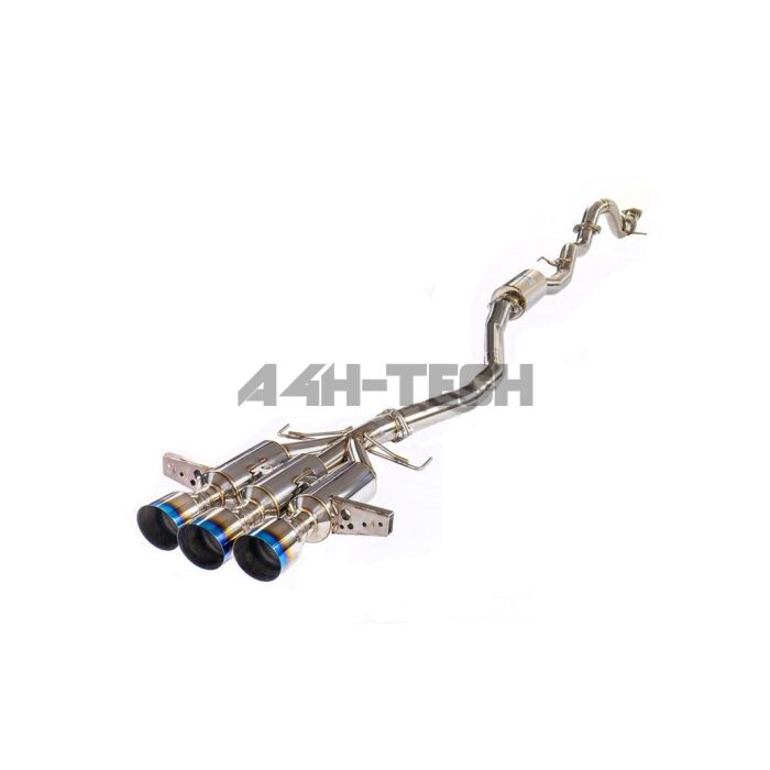 Invidia R400 gemini exhaust system 76mm incl. front pipe (Civic 2017+ type R FK8) main product photo