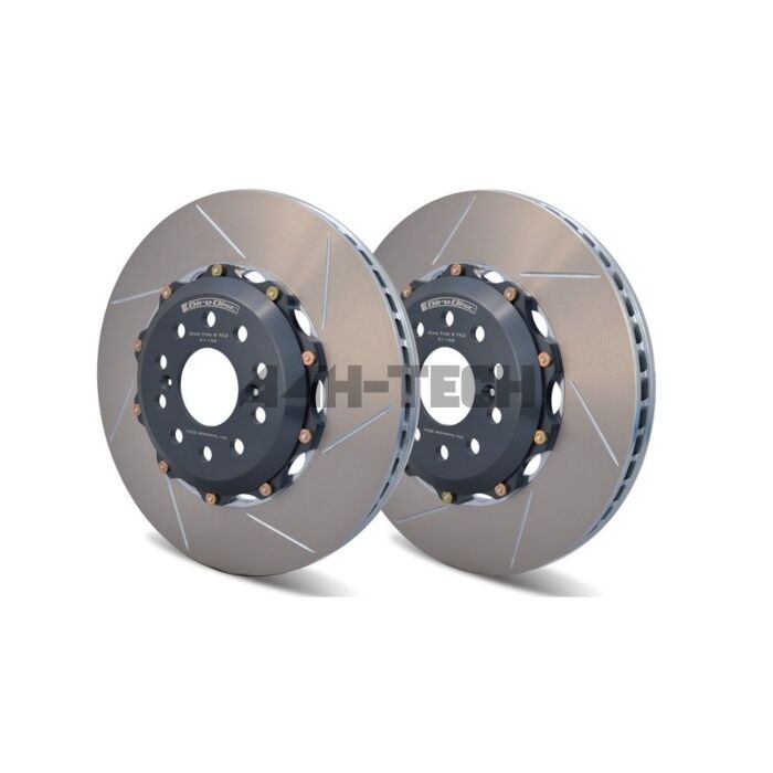 Girodisc 2-delige gegroefde remschijven voorkant (S2000 99-09) | GD-A1-104SL/SR | A4H-TECH main product photo