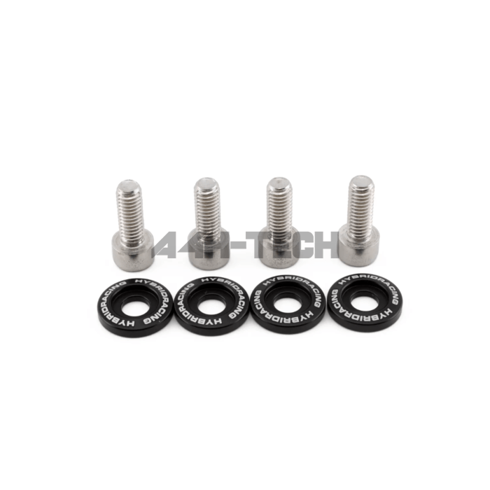Hybrid Racing Hardware kit zwart M6X1.0mm (universeel) | HYB-DWH-00-01 | A4H-TECH / ALL4HONDA.COM main product photo
